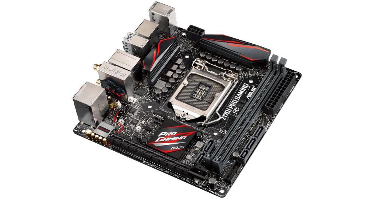 CPU i7 7700K + Z170i PRO GAMING Asus Z170I Pro Gaming (90MB0MQ0-M0EAY0) - Płyta główna